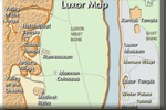 Luxor Map خريطة الاقصر