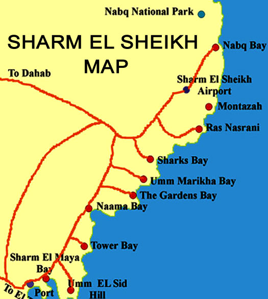 Sharm El Sheikh Map