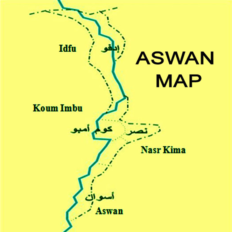 Aswan Map