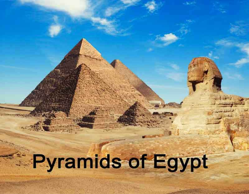 pyramids of egypt